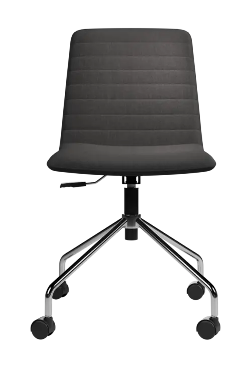 ARCA MOVE CHROME, židle kancelářská, látka tmavě šedá